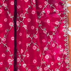 GEORGETTE GOTA PATTI WORK SAREE