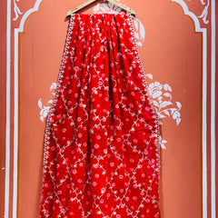GEORGETTE GOTA PATTI WORK SAREE