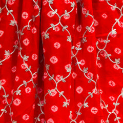 GEORGETTE GOTA PATTI WORK SAREE
