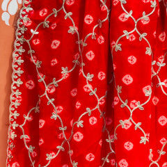 GEORGETTE GOTA PATTI WORK SAREE