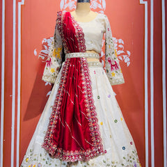 TISSUE ELEPHANTH ROYAL LEHENGA SET