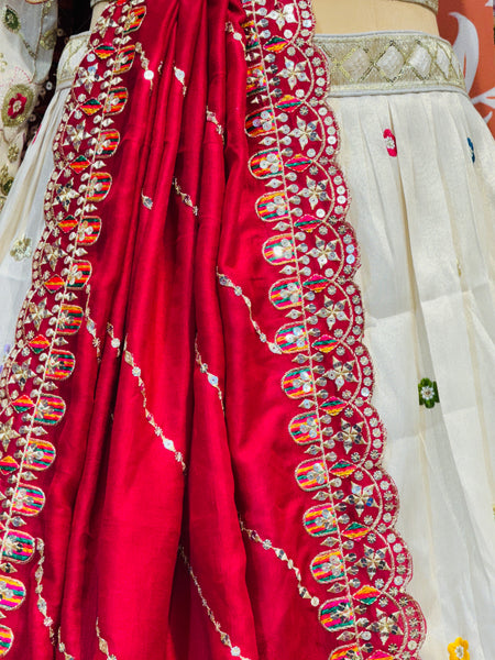 TISSUE ELEPHANTH ROYAL LEHENGA SET