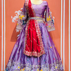 TISSUE ELEPHANTH ROYAL LEHENGA SET