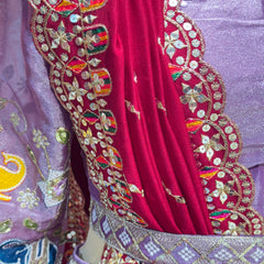 TISSUE ELEPHANTH ROYAL LEHENGA SET