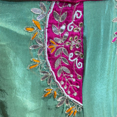 PURE TISSUE LEHENGA WITH PURE GAZI DUPATTA