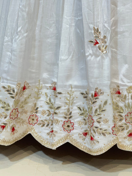 PURE TISSUE LEHENGA WITH PURE GAZI DUPATTA