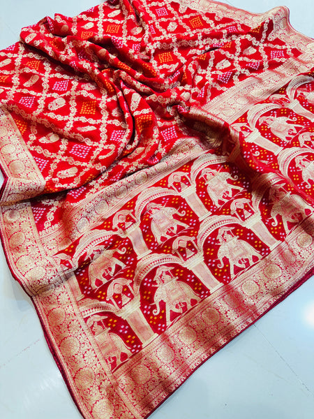 PURE VISCOS KHADDI GEORGETTE DUPATTA