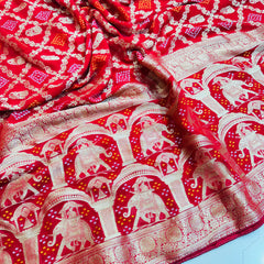 PURE VISCOS KHADDI GEORGETTE DUPATTA