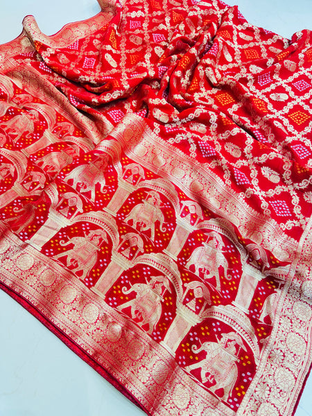 PURE VISCOS KHADDI GEORGETTE DUPATTA