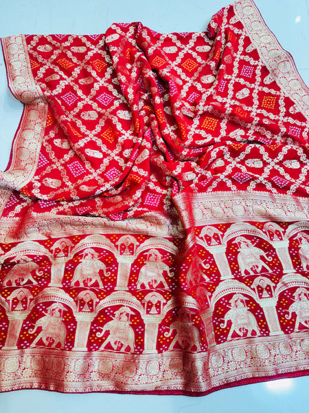 PURE VISCOS KHADDI GEORGETTE DUPATTA