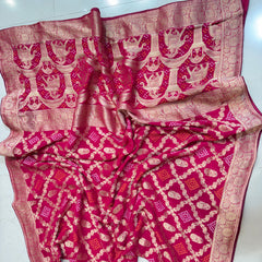 PURE VISCOS KHADDI GEORGETTE DUPATTA