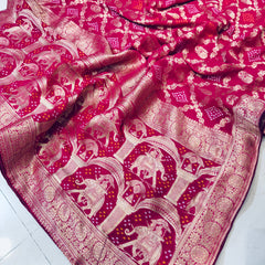 PURE VISCOS KHADDI GEORGETTE DUPATTA