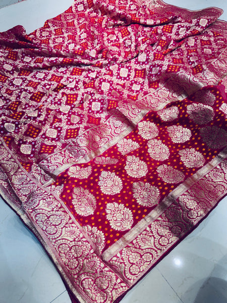 PURE VISCOS KHADDI GEORGETTE DUPATTA