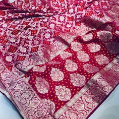 PURE VISCOS KHADDI GEORGETTE DUPATTA