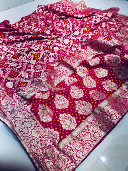 PURE VISCOS KHADDI GEORGETTE DUPATTA