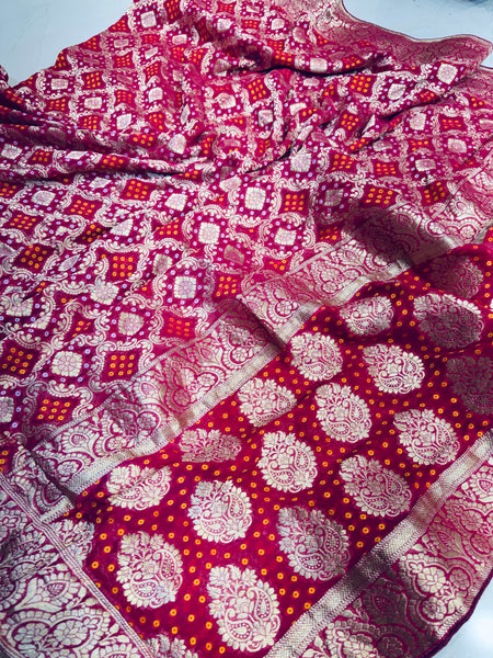 PURE VISCOS KHADDI GEORGETTE DUPATTA