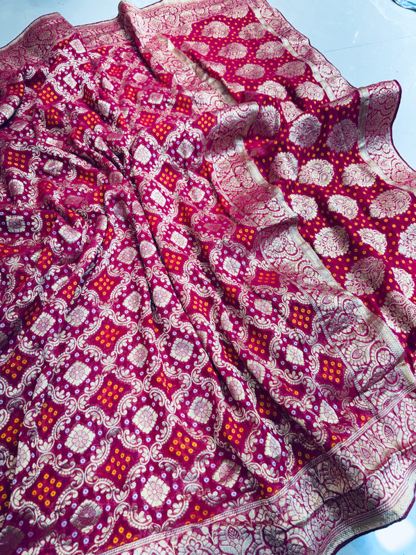 PURE VISCOS KHADDI GEORGETTE DUPATTA