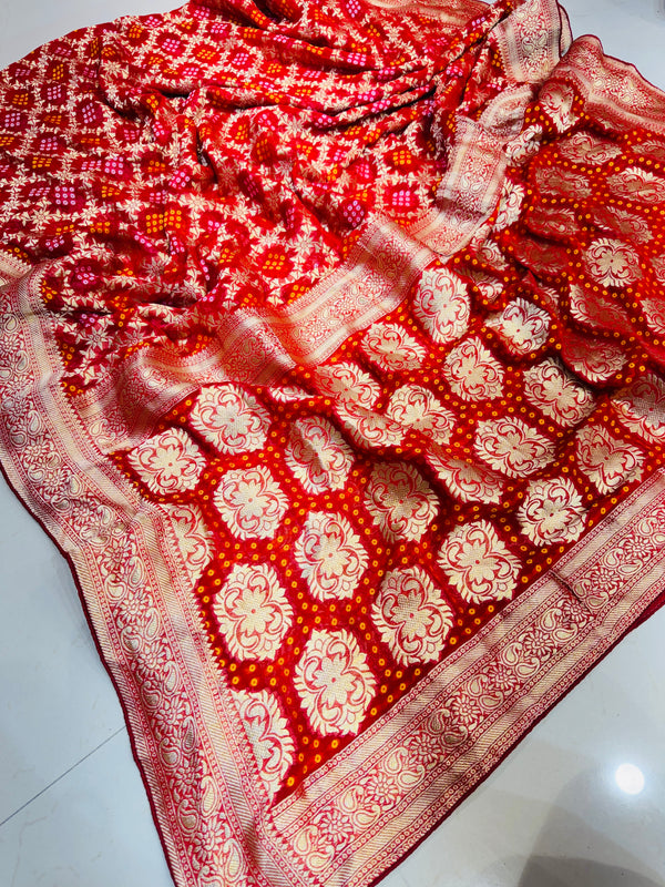 PURE VISCOS KHADDI GEORGETTE DUPATTA