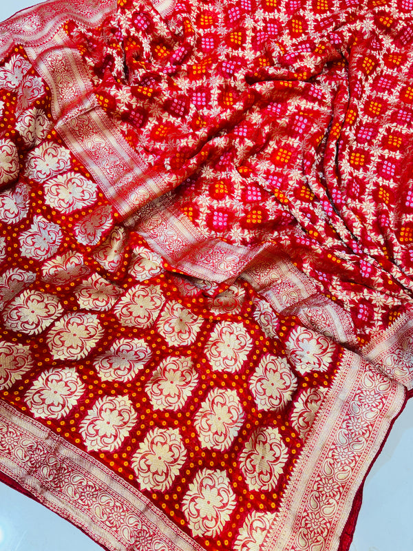 PURE VISCOS KHADDI GEORGETTE DUPATTA