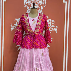 PURE UPADA SILK AN RAI BHANDEJ INDO WESTERN