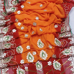 CHUNARI PEELIYA SAREE
