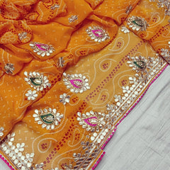 CHUNARI PEELIYA SAREE