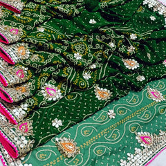 CHUNARI PEELIYA SAREE