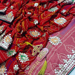 CHUNARI PEELIYA SAREE
