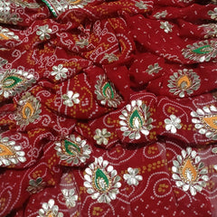 CHUNARI PEELIYA SAREE