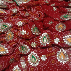 CHUNARI PEELIYA SAREE