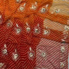 LEHERIYA VINTAGE BOOTE SAREE