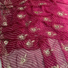 LEHERIYA VINTAGE BOOTE SAREE
