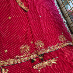 MOTHRA GOTA PATTI SAREE
