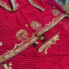 MOTHRA GOTA PATTI SAREE