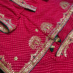 MOTHRA GOTA PATTI SAREE