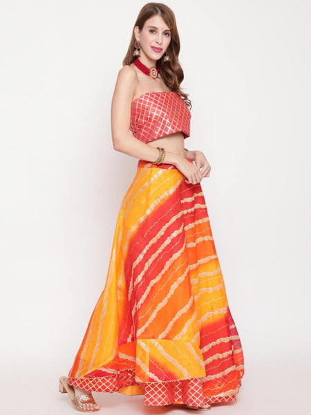 KOTA DORIYA GOTA PATTI LEHENGA