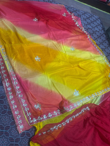 PURE CHIFFON SAREE