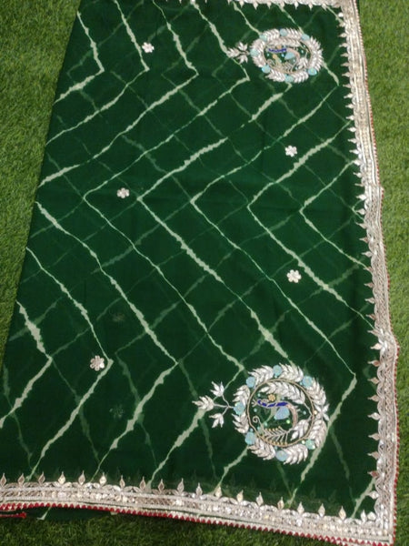 GEORGETTE GOTA PATTI SAREE