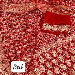 KHADDI GEORGETTE SAREE