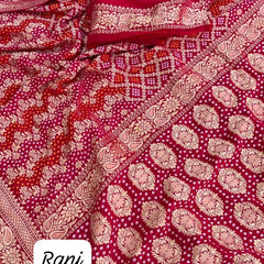 KHADDI GEORGETTE SAREE
