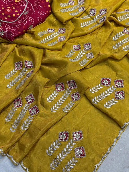 PURE COSMOS SILK SAREE