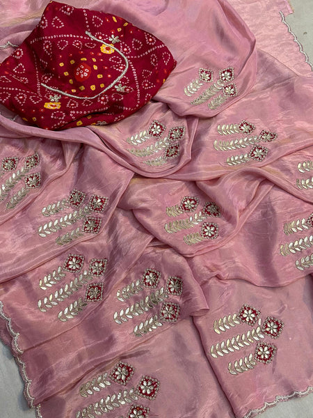PURE COSMOS SILK SAREE