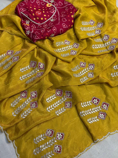 PURE COSMOS SILK SAREE
