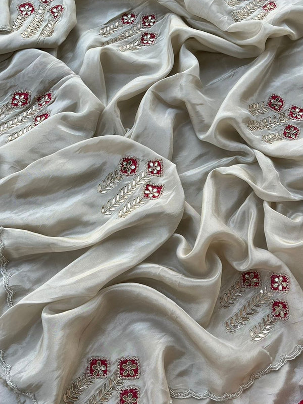 PURE COSMOS SILK SAREE