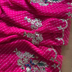 MOTHRA GOTA PATTI WORK SAREE