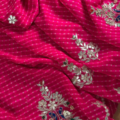 MOTHRA GOTA PATTI WORK SAREE