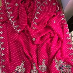 MOTHRA GOTA PATTI WORK SAREE