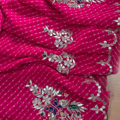 MOTHRA GOTA PATTI WORK SAREE