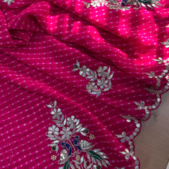 MOTHRA GOTA PATTI WORK SAREE