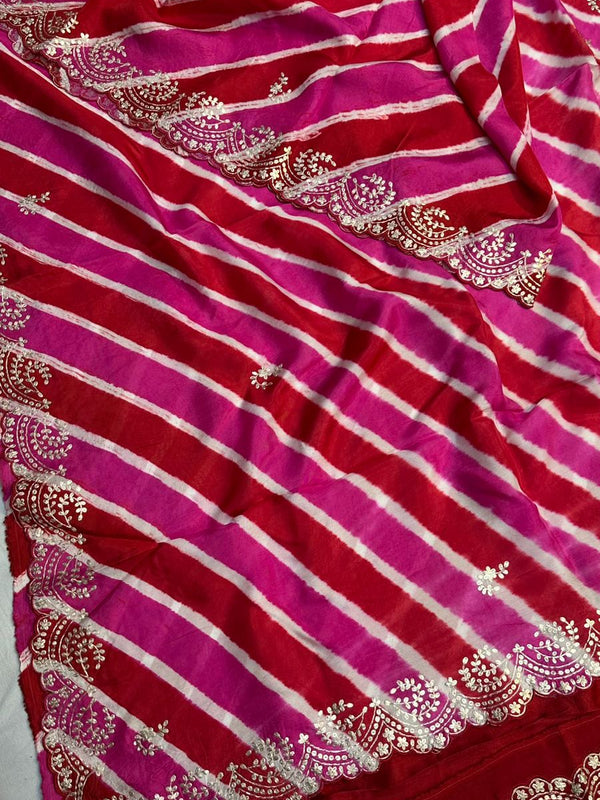 PURE TUSSAR SILK SAREE